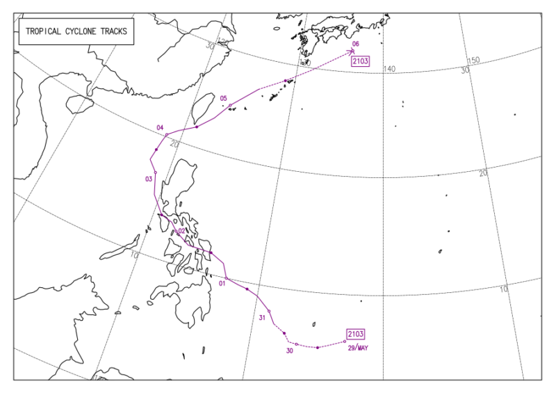 2021年台風第3号