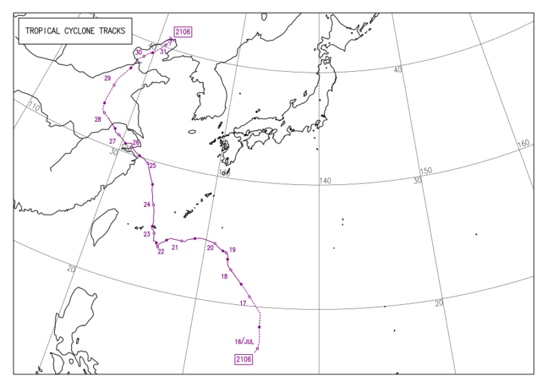 2021年台風第6号