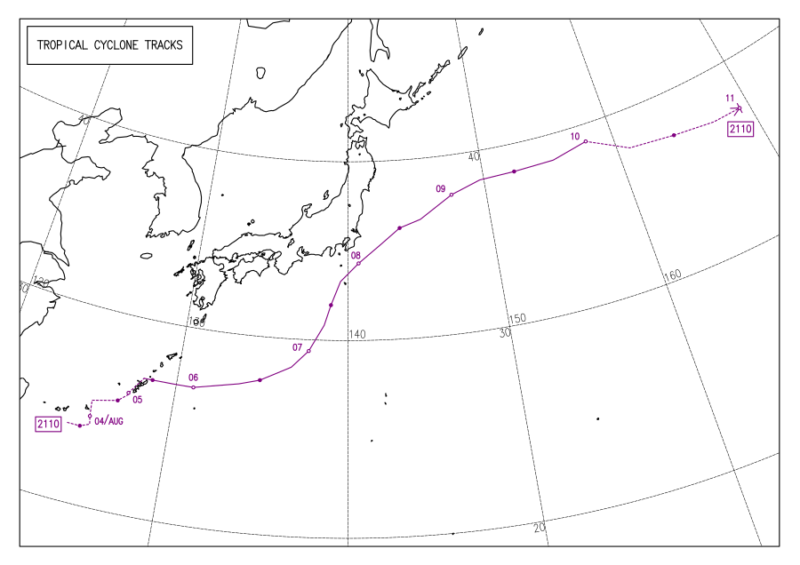 2021年台風第10号