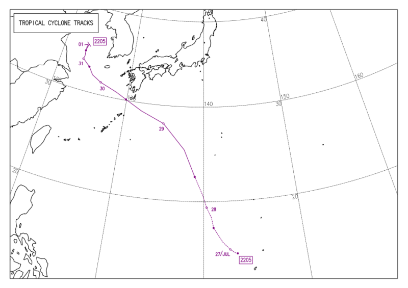 2022年台風第5号
