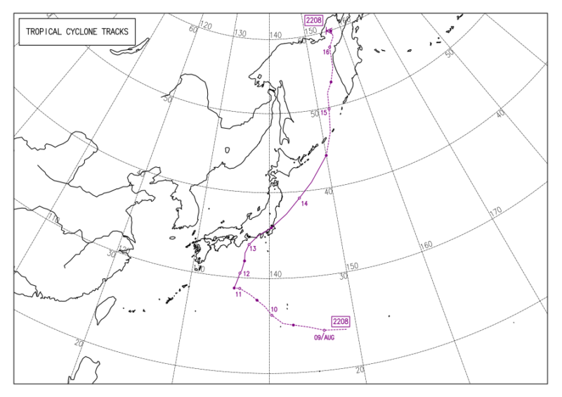 2022年台風第8号