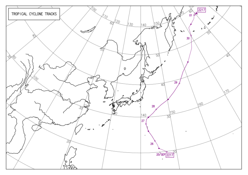 2022年台風第17号