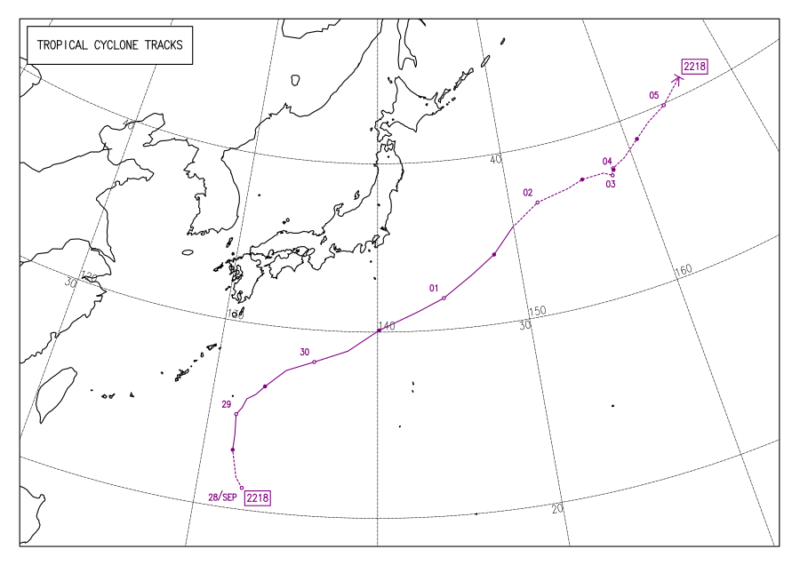 2022年台風第18号