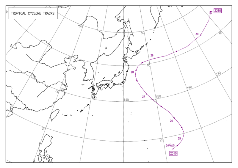 2023年台風第10号