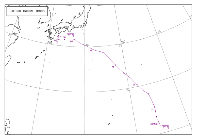 2023年台風第12号