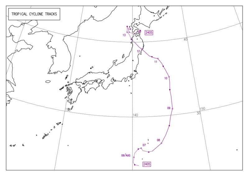 2024年台風第5号