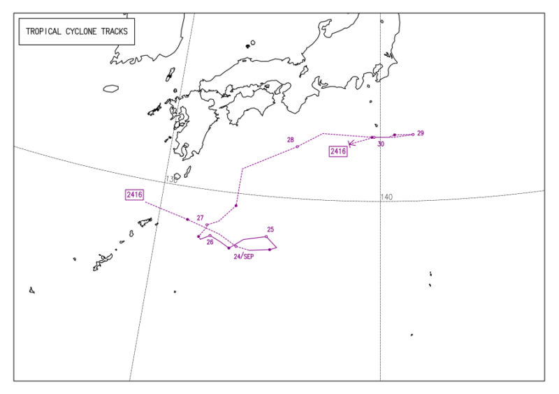 2024年台風第16号