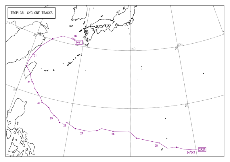 2024年台風第21号