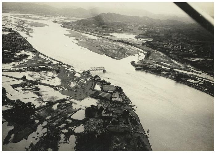日高川(天田橋崩壊)